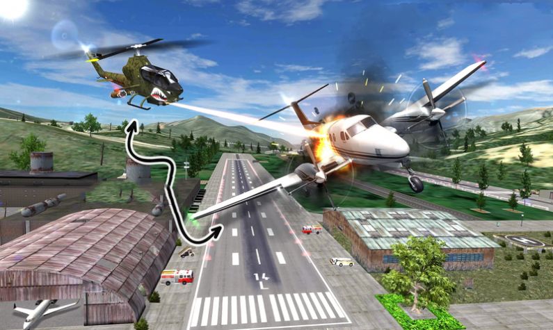 直升机飞行模拟器截图(2)