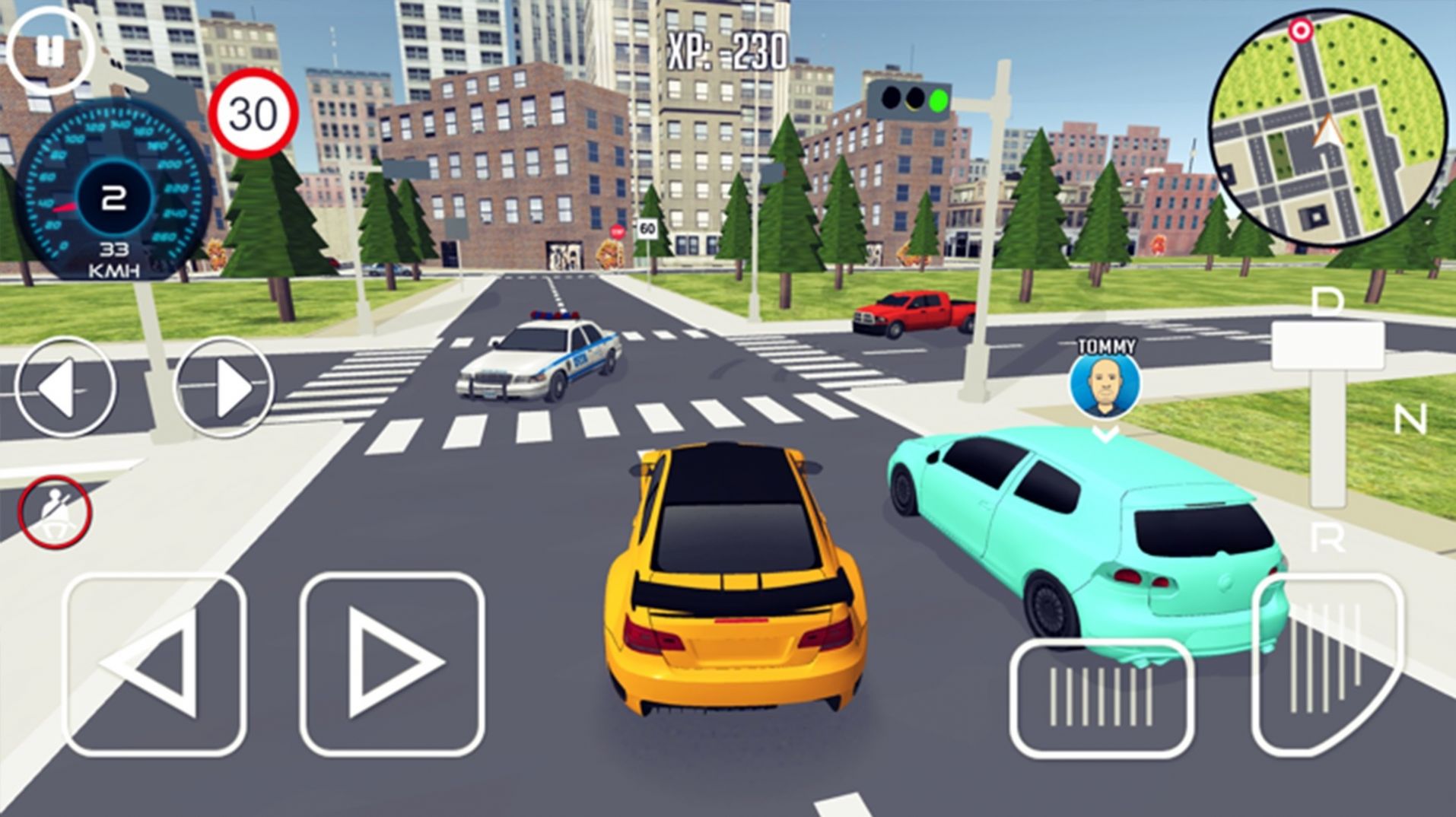 真实模拟城市跑车1.0版截图(2)