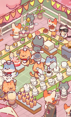猫猫空闲餐厅截图(3)