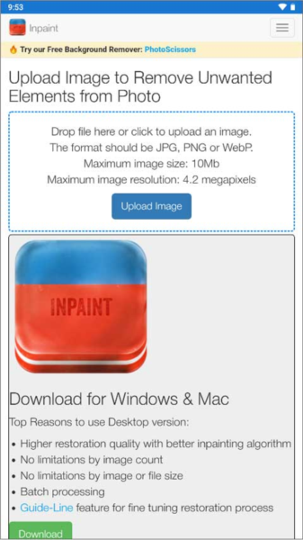 inpaint9.2绿色版截图(1)