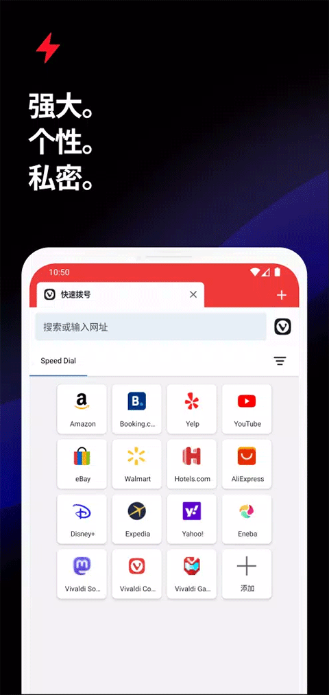 Vivaldi浏览器手机版截图(1)