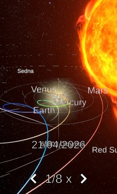 太阳系模拟器截图(1)