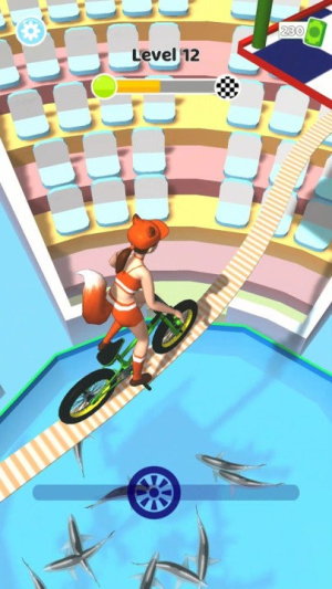 小姐姐死亡骑车截图(2)