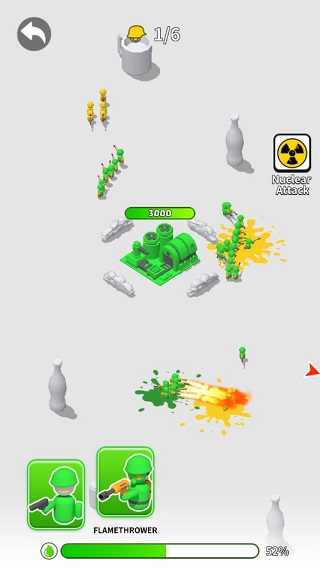 玩具军抽签防守截图(3)