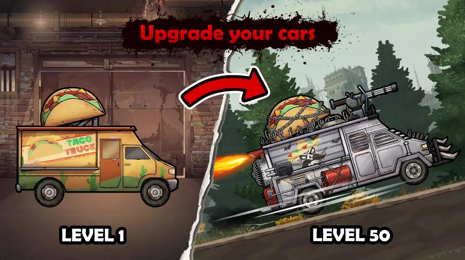 战车撞僵尸地牢截图(3)