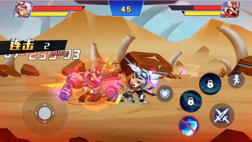 热血英雄格斗截图(1)