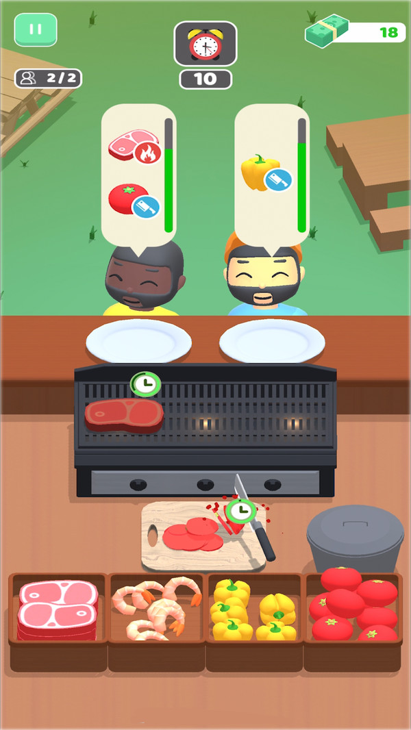 餐车大亨无限钞票截图(1)