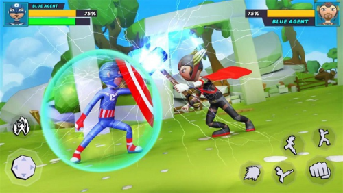 火柴人战士空手道截图(3)