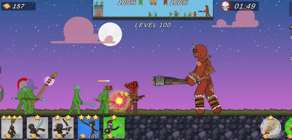 火柴人布娃娃战斗模拟器截图(3)