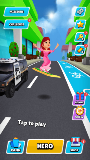 冰公主地铁跑酷截图(1)