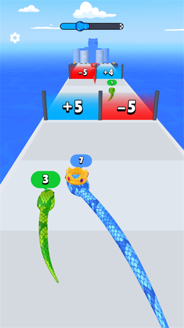 蛇蛇跑酷截图(1)