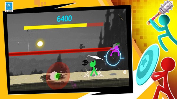 火柴人乱斗群殴截图(3)