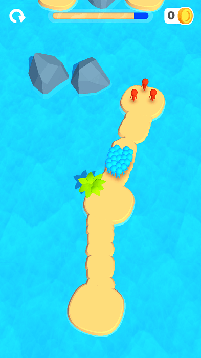 挖沙夺岛截图(2)