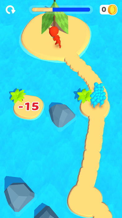 挖沙夺岛截图(3)