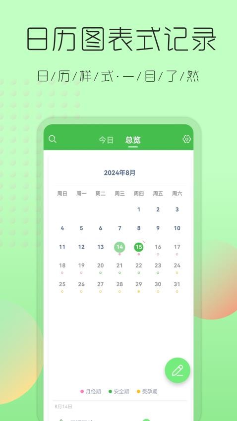 大姨妈月经提醒截图(3)