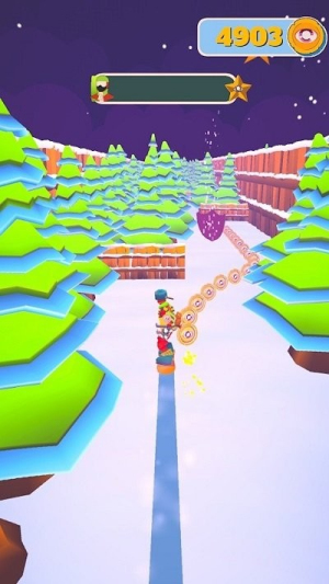 下雪滑雪板大师截图(2)