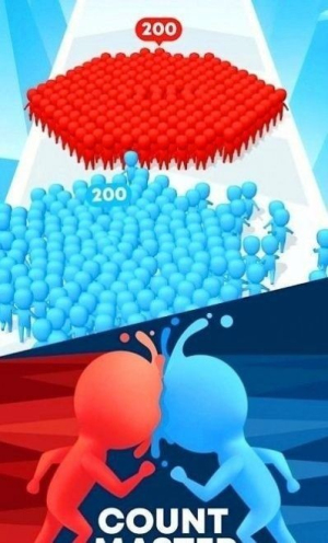 Count Masters Crowd Runner 3D红蓝大战截图(3)