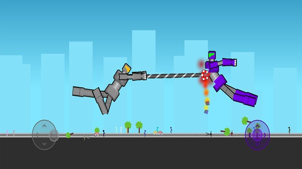 双人机甲棒斗士截图(4)