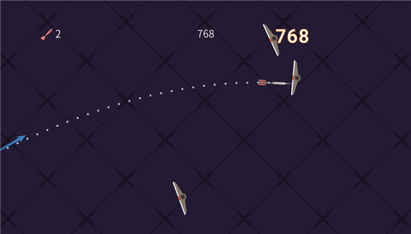 飞镖的轨迹截图(3)