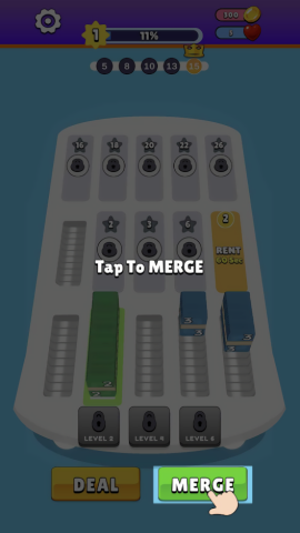 钱币分类堆叠与合并截图(3)