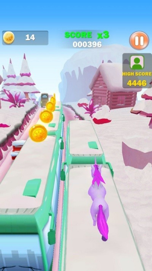 独角兽地铁跑酷截图(1)