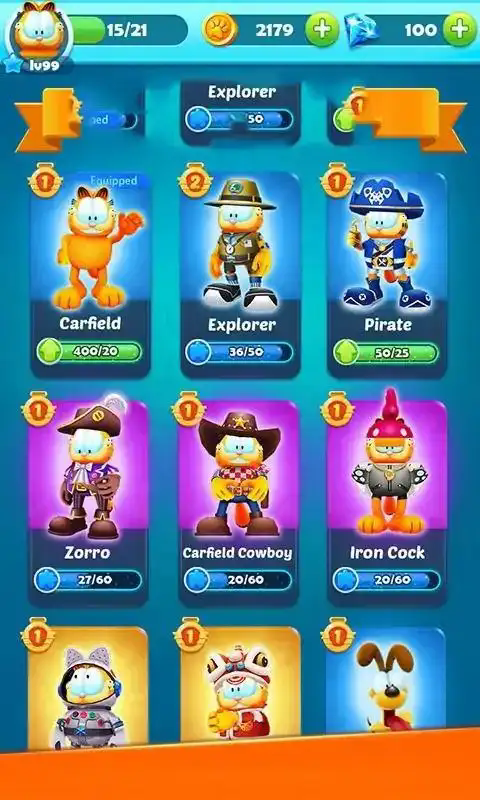 加菲猫跑酷最新版本截图(3)