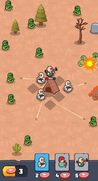 基地防御僵尸生存截图(2)