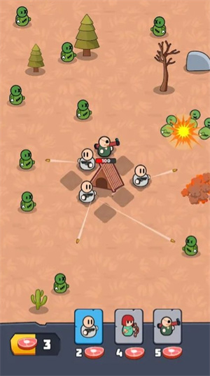 基地防御僵尸生存无限金币版截图(1)