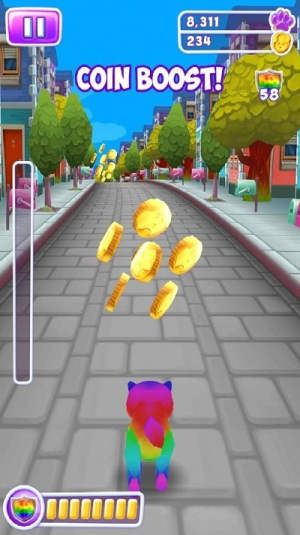 kitty猫跑酷截图(1)