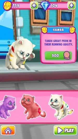 kitty猫跑酷截图(2)