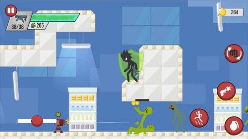 火柴人僵尸射手内置MOD菜单截图(2)