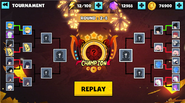 火柴人忍者忍者格斗无限金币钻石版截图(2)