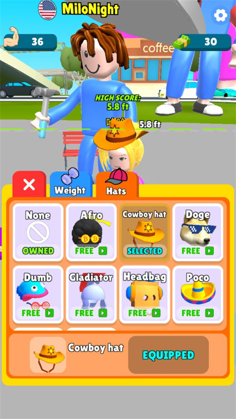 肌肉甜心MOD菜单截图(2)