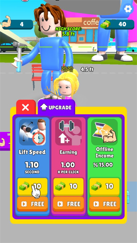 肌肉甜心MOD菜单截图(3)