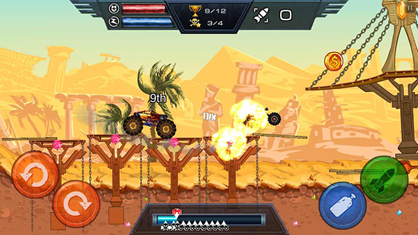 疯狂卡车挑战赛无限金币版截图(1)