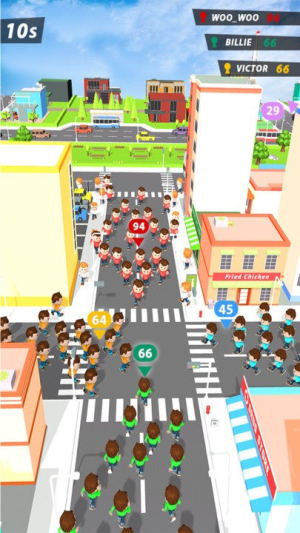 拥挤的人群城市截图(3)