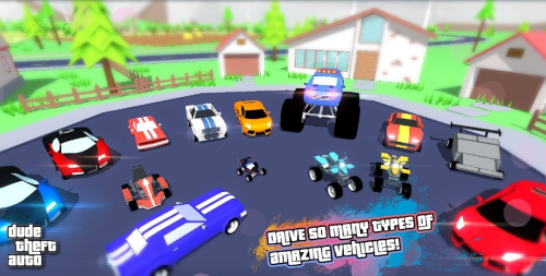 盗窃汽车开放世界沙盒截图(2)