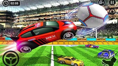 汽车足球比赛截图(1)