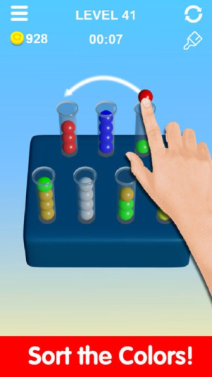 球球排序3d截图(1)