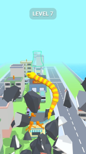 贪吃蛇摧毁城市截图(3)