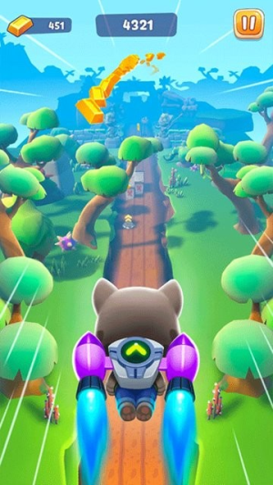 汤姆猫跑酷1截图(1)