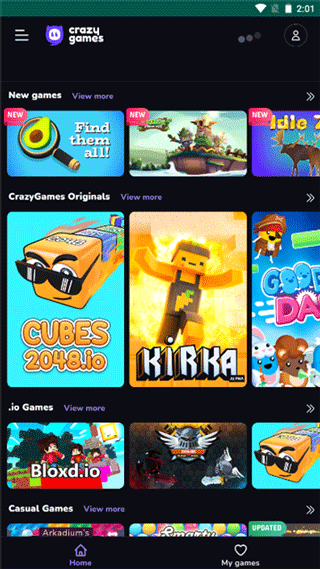 CrazyGames中文版截图(4)