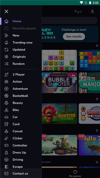 CrazyGames小游戏手机版截图(1)