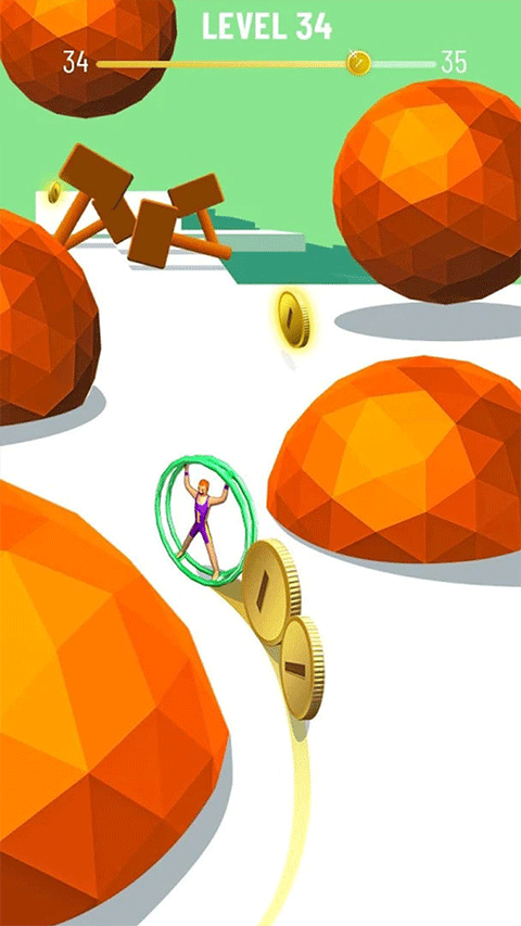 硬币向前冲无限金币截图(4)