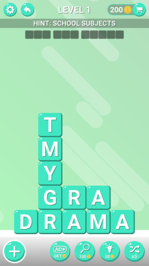 十字单词拼图截图(1)