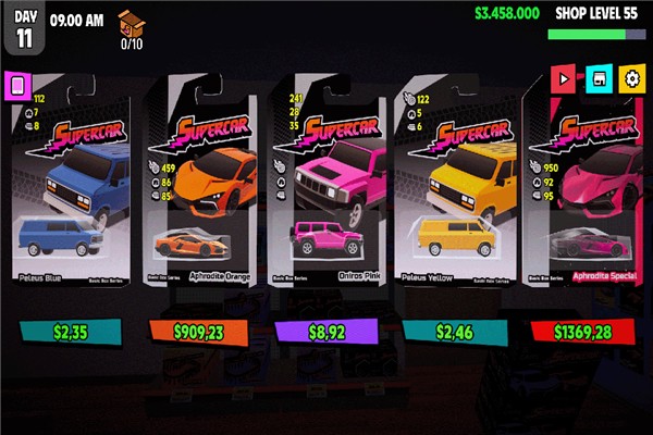 超级跑车收藏模拟器无限金币截图(3)