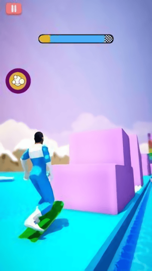 下坡滑雪比赛截图(1)