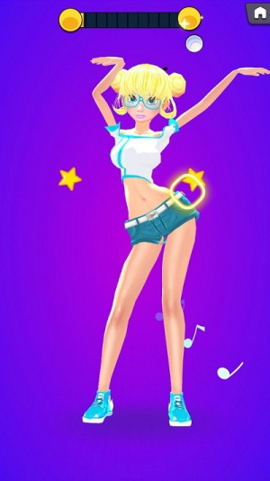 卡通女孩舞蹈截图(1)