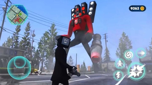 监控人大战马桶人截图(3)