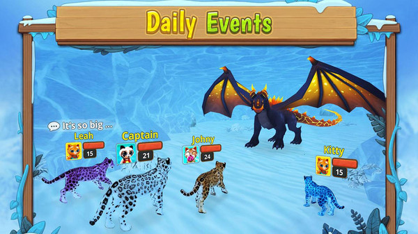 雪豹家族模拟器无限金币版截图(3)